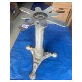 CAST IRON 3 LEG TABLE BASE