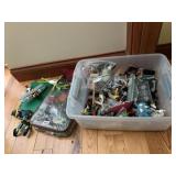 ASSORTED LEGOS AND FIGURES