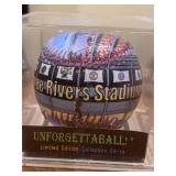 THREE RIVERS STADIUM BASEBALL IN CASE
