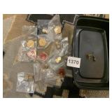 PLASTIC STEELERS CASE WITH PIN INCLUDING HOSPITAL