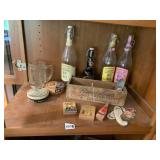 VINTAGE PACKAGING, BOTTLES, PICKLE AD CARDS