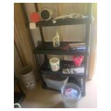 GALAVIZED TUB, GATE HARDWARE ETC. NO SHELF