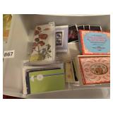 PAPER-LACE EMBOSSED GREETING CARDS IN BOX & WIDE