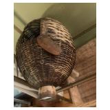 UNUSUAL PIG PLANTER LOG FEET