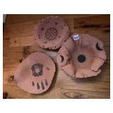 CLAY POTTERY BOWLS