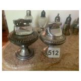 SILVERPLATE LIGHTERS