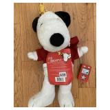 SNOOPY W/ TAGS, CUTE PLUSH ANIMALS