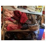 JAM PACKED SHELVING OF FABRIC NO SHELF