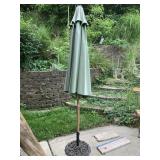 UMBRELLA WITH METAL STAND