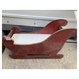 WOOD SLEIGH