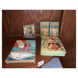 1957 WALT DISNEY ANNETTE BOOK, TARZAN BOOKS, GUNS