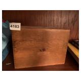 WEIS WOOD RECIPE BOX