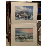 ORIGINAL WATERCOLORS BY DENINTON ANDERSON, SIGNED