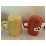 FIESTA SALT AND PEPPER SHAKERS