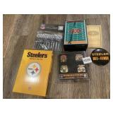 KRAFT SUPER BOWL WATCH W/ COA IN BOX, STEELER