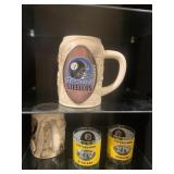 PITTSBURGH STEELER 2 STEINS