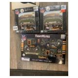 STEELER PUZZLES & TEENY MATES TEAM SET