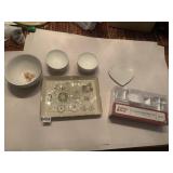 LENOX SANTA PLATE, NEW IN BOX, 96 PC APP SET,