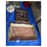 MINIATURE WALL CABINET WITH DOOR, WOOD STORAGE