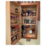 CONTENTS OF SPICE CABINET