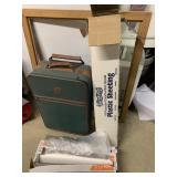 PLASTIC FLOORING PROTECTOR, BLACK PLASTIC,