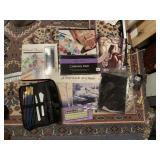 CANVAS PADS AND BRUSH SET