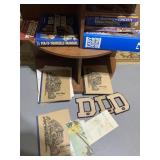 FIX-IT BOOKS, MAGAZINES, D COLLEGE LETTERS,