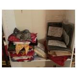 COTTON FABRIC AND BURLAP FABRIC, NEW IN PACKAGE