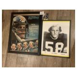 JACK LAMBERT 8 X 10 PICTURE AND FRAMED SUNDAY