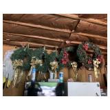CHRISTMAS WREATHS 6 TOTAL