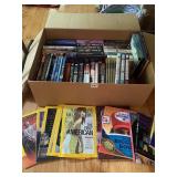 BOOKS INCLUDING WIMPY KID, WARRIOR CATS, ETC.