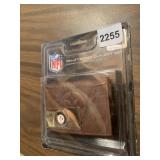 STEELER WALLET AND MONEY CLIP