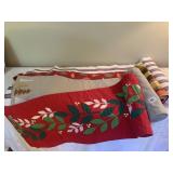 ASSORTED TABLE RUNNERS