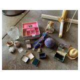 JEWELRY LOT BOXES AND DRESSER STORAGE BOXES