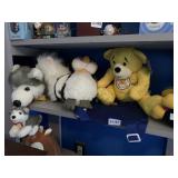 WEBKINS, BUILD A BEAR W/ WRITING, HUSKIE W/ PUPPY