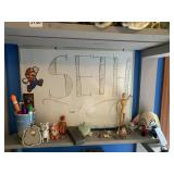 DRY ERASE BOARD, FIREBALL SHOOTER, STEVEN