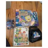 BODY BOOK, SPONGEBOB BOOK OF GAMES, FISHER PRICE