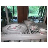 NORITAKE CHINA ELAINE SERVING PIECES, LARGE