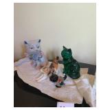 GLASS CAT AND OTHER FIGURES