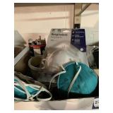 FACE MASKS, BOLTS, ETC.