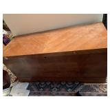 WATERFALL CEDAR CHEST W/ SHELF -22" H X 47" W X