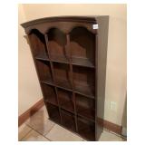 BOOKSHELF 48.5" H X 27.5" W X 12.75" D W/ PLATE