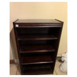 BOOKCASE W/ BEADED TRIM 48.5" H X 27.5" W 13" D