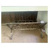 IRON LOG HOLDER, 18X18X10