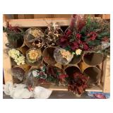 SILK AND DRIED FLOWERS WITH SORTER TUBES