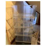 ROLLING DISPLAY CASE SAFARI NATURE AND SCIENCE