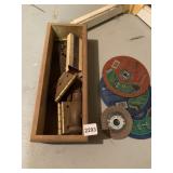 METAL CUTTERS, SAW, WOOD LARGE HINGES