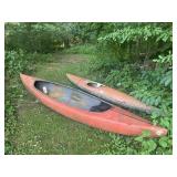 ONE CANOE AND ONE KAYAK