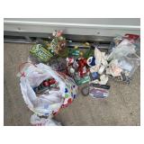 EASTER TREE, DECORATIONS IN BAGS, BUTTONS,