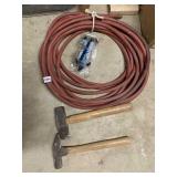 AIR HOSE, HAMMERS, DRILL BITS